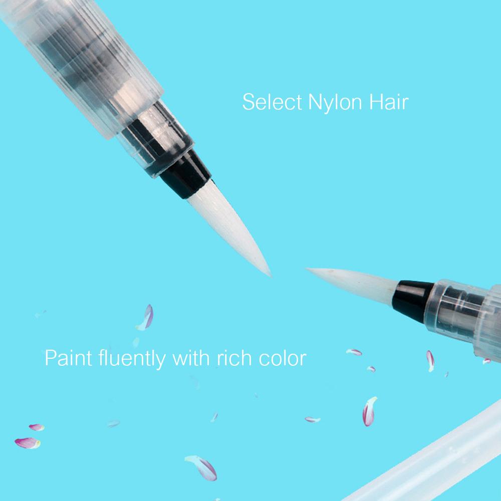 Bút Vẽ Màu Nước Chất Lượng Với Lông Nylon Chọn Lọc Và Cảm Giác Thoải Mái
