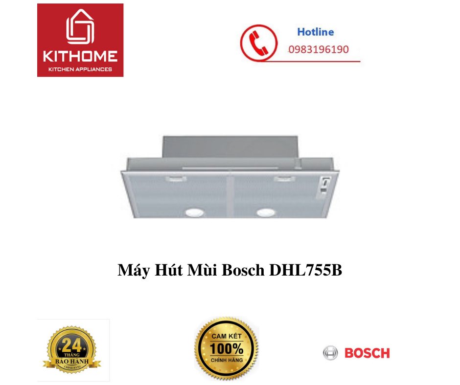 Máy Hút Mùi Bosch DHL755B