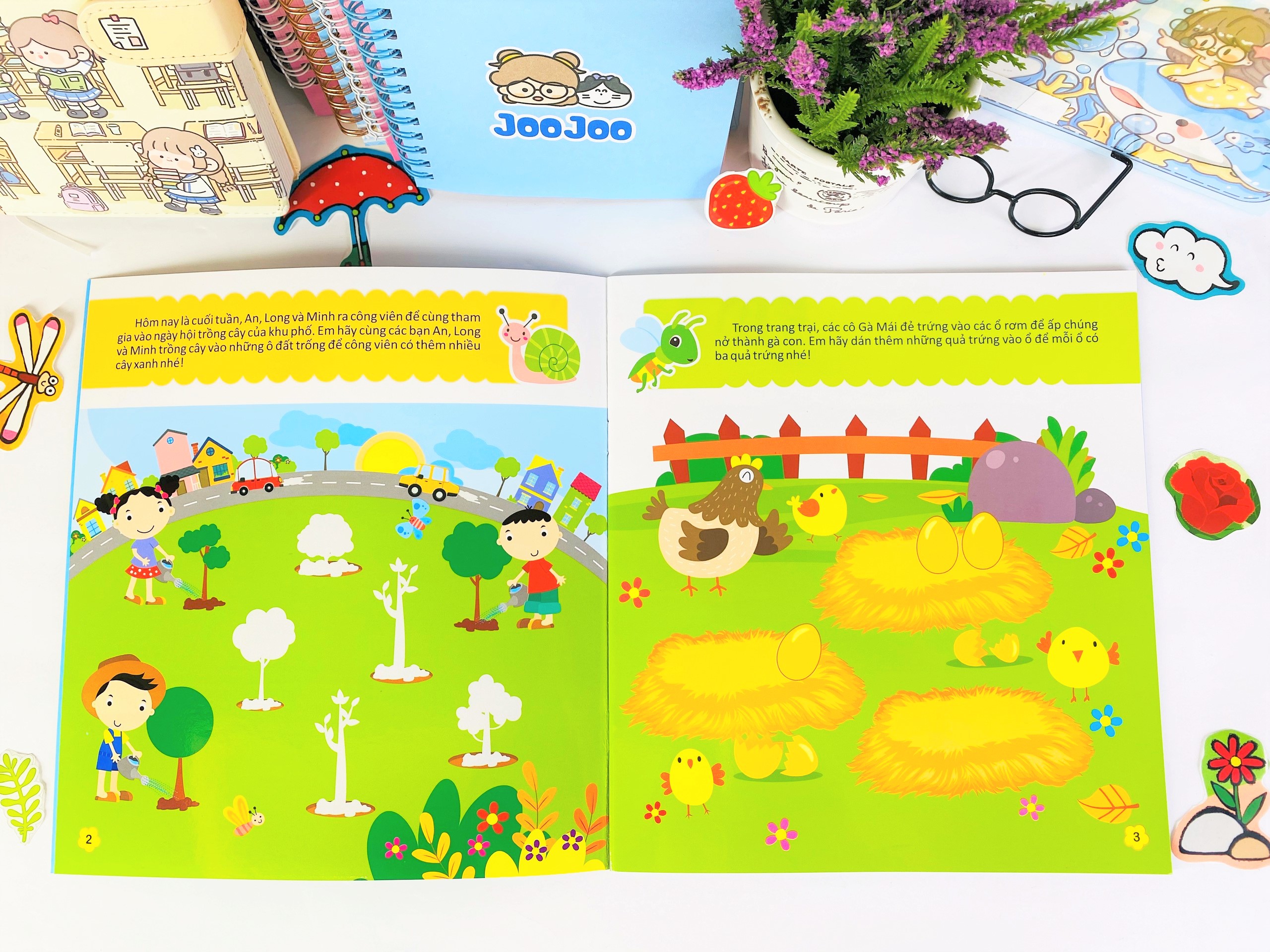Sticker bóc dán thông minh phát triển chỉ số sáng tạo CQ tập 3