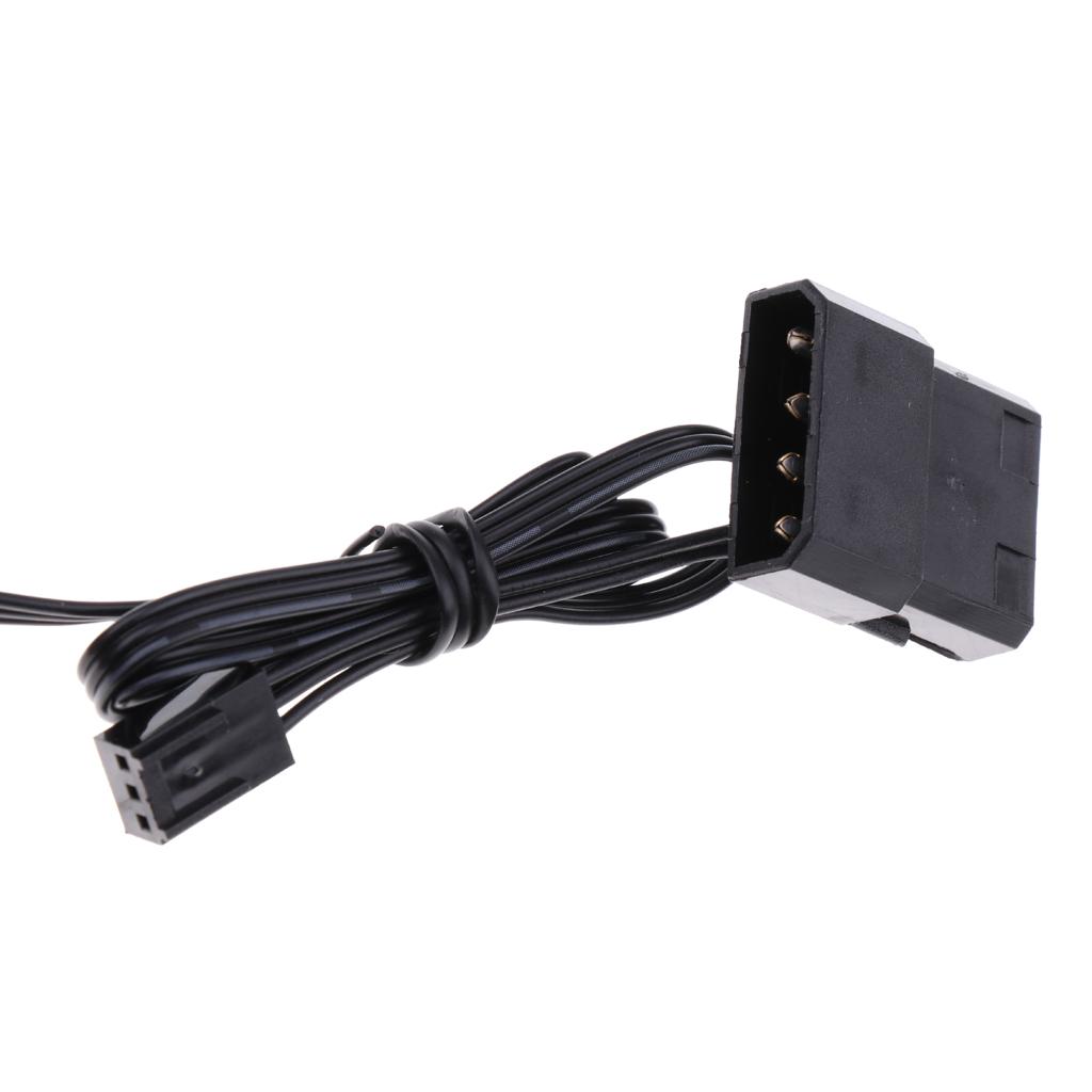 Kokiya LED 120 Mm Máy Tính Làm Mát Nước Mát Mát Người Hâm Mộ 33LED 12025 #4