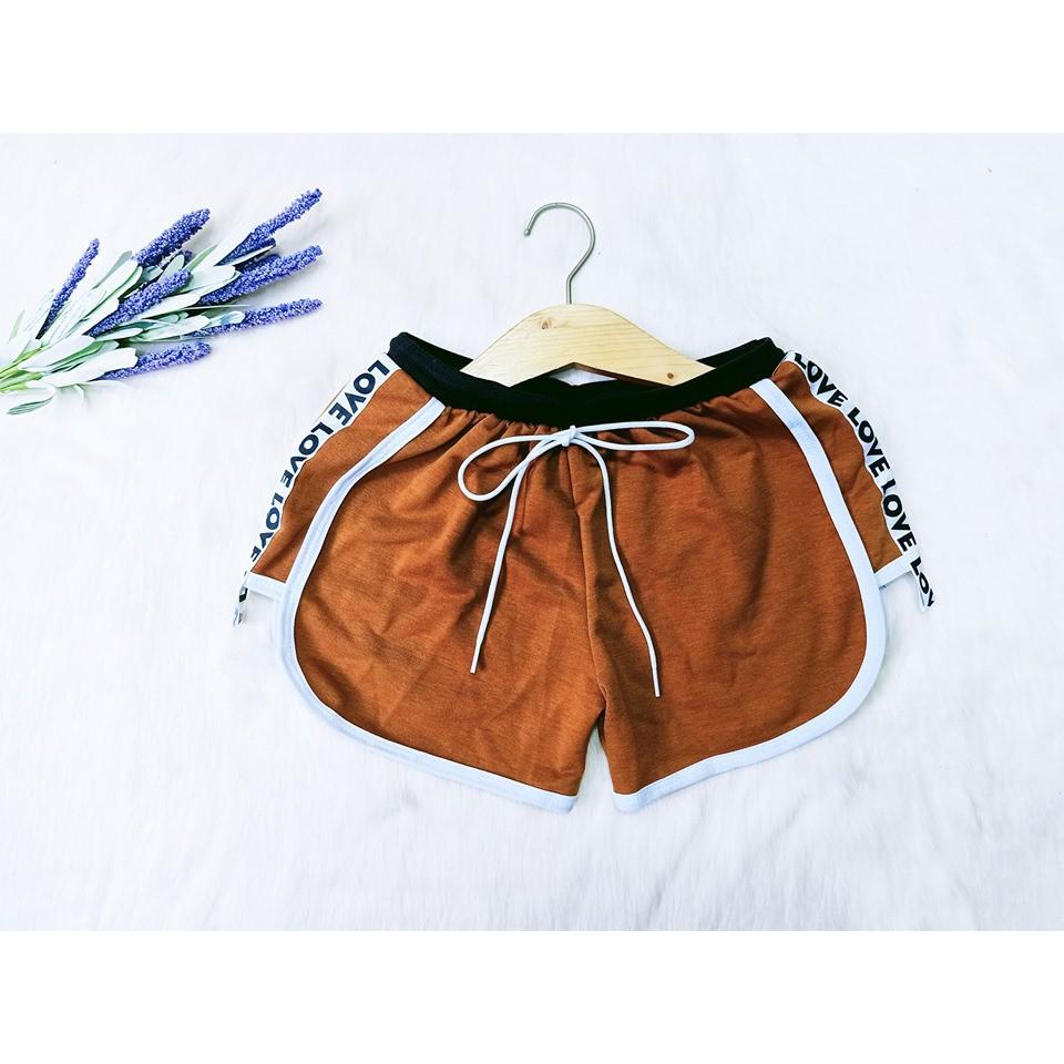 Quần Short Thun Nữ Nhiều Màu