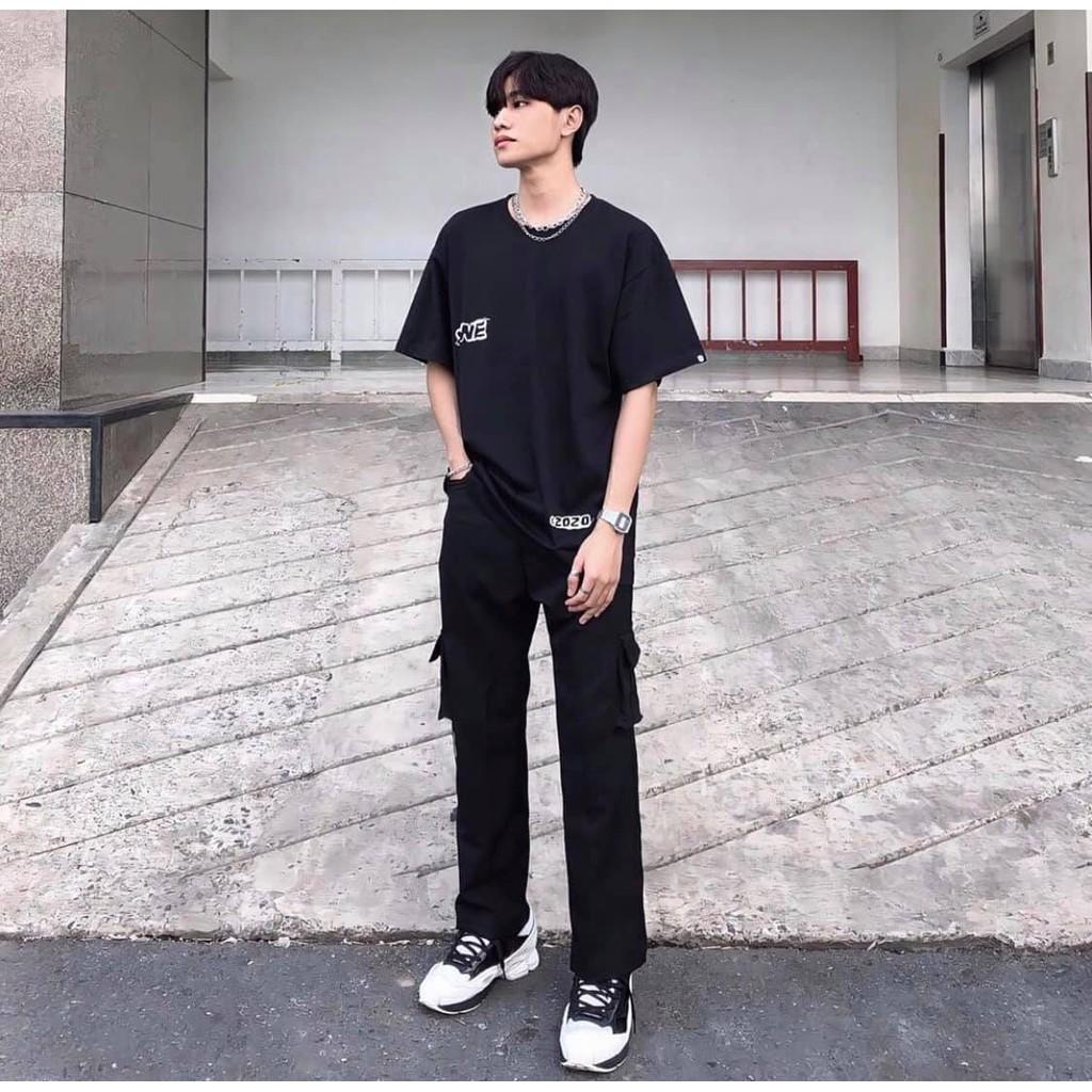 Áo Thun UNISEX Nam Nữ Tay Lửng From Rộng Giá Rẻ