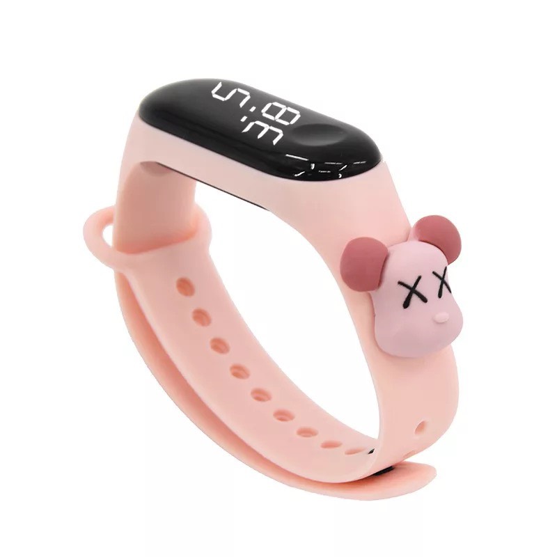 Đồng hồ trẻ em điện tử thông minh Led cực đẹp ZO109 dây đeo hình hoạt hình ngộ nghĩnh