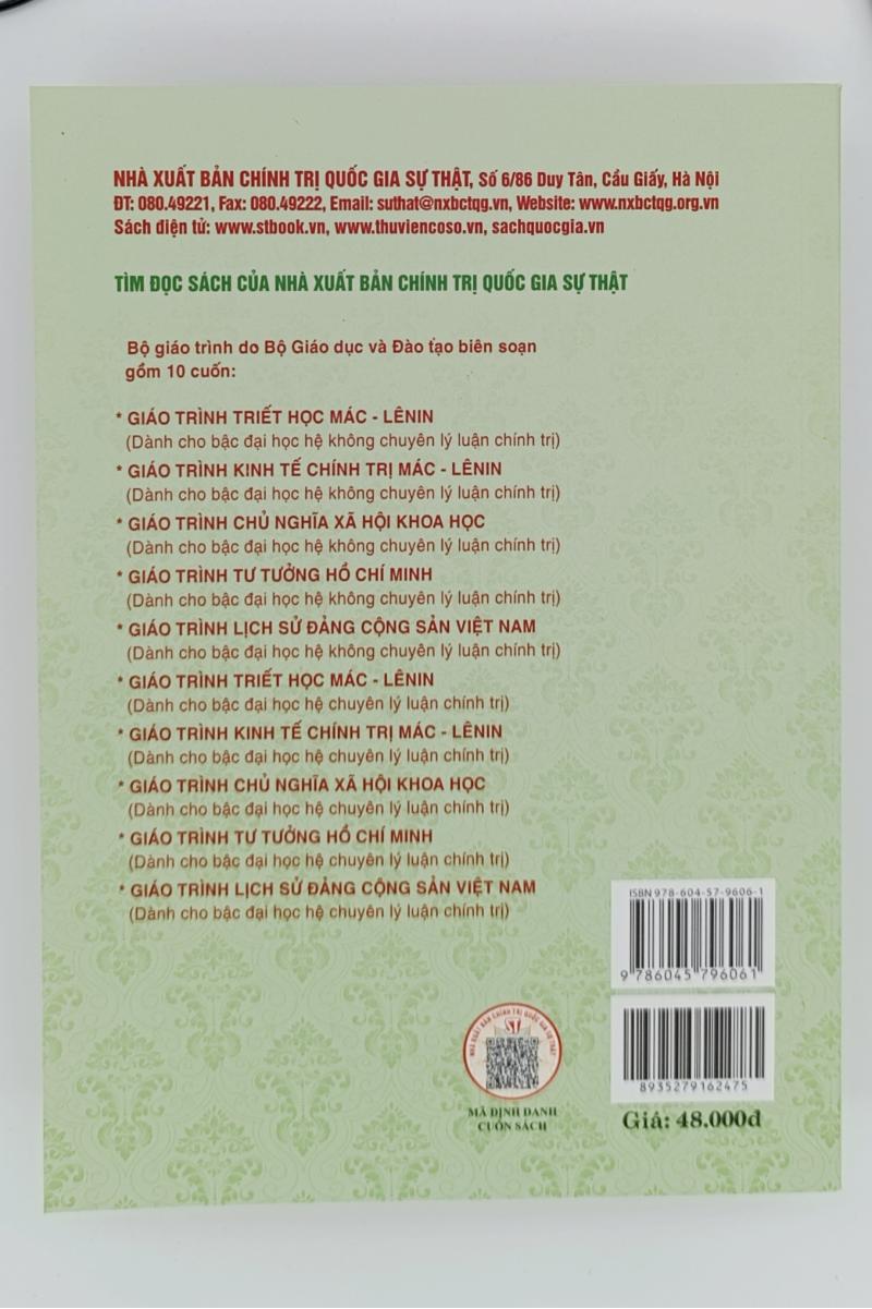 Giáo trình Kinh tế chính trị Mác-Lênin (Dành cho bậc đại học hệ không chuyên lý luận chính trị) - ảnh 3