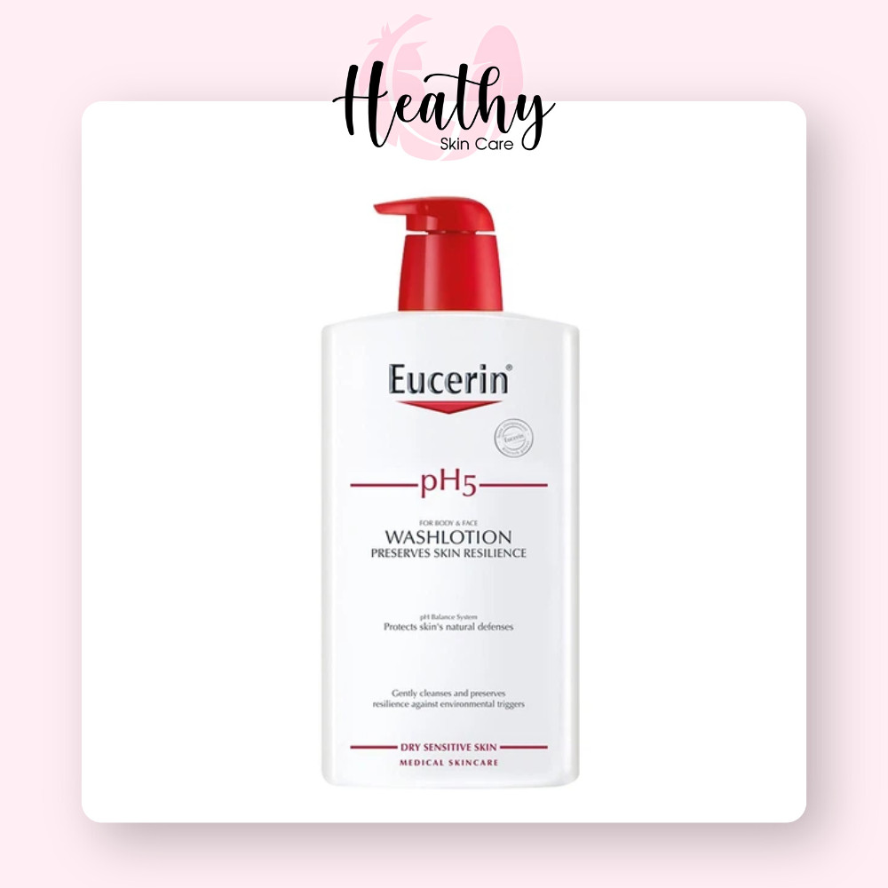 Sữa tắm dành cho da nhạy cảm Eucerin pH5 Washlotion