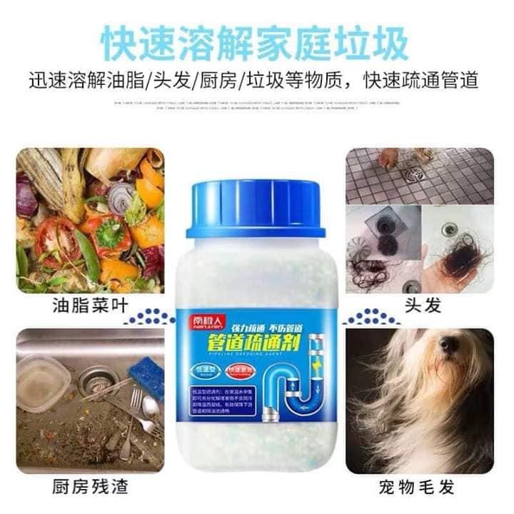 BỘT THÔNG TẮC NGHẼN CỐNG NẮP XANH