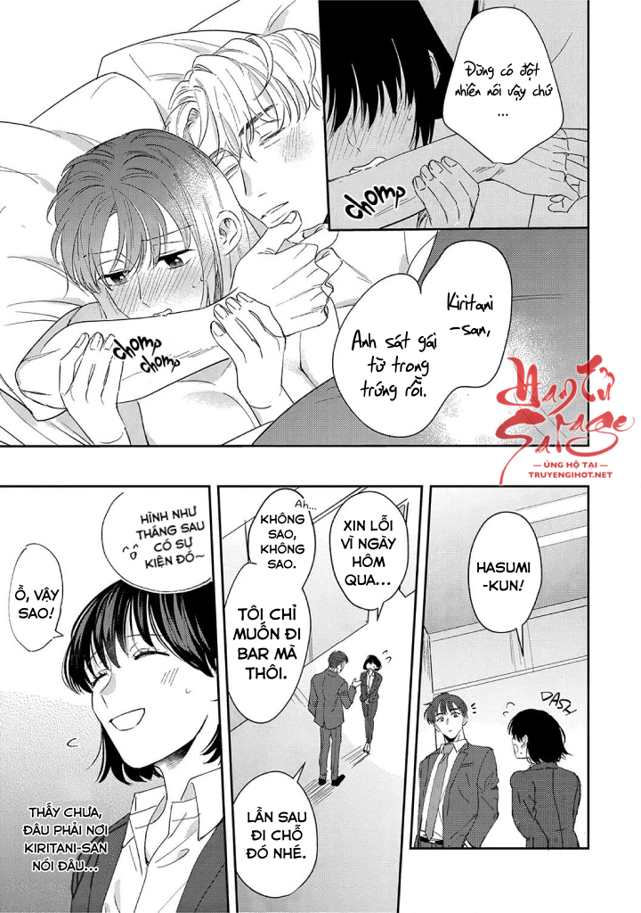 tôi không thể chỉ biết yêu thôi - cấp trên hay soi mói và cấp dưới nghiện mùi chapter 9.1 11