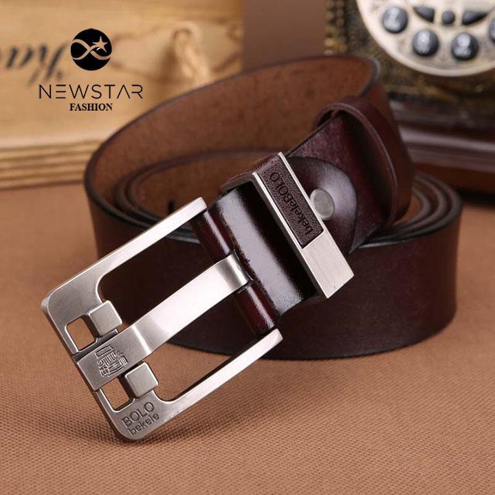 Thắt lưng dây nịt nam Jeep Zero da bò THẬT 100% . Đồ Da Kingshop Bảo hành 3 năm