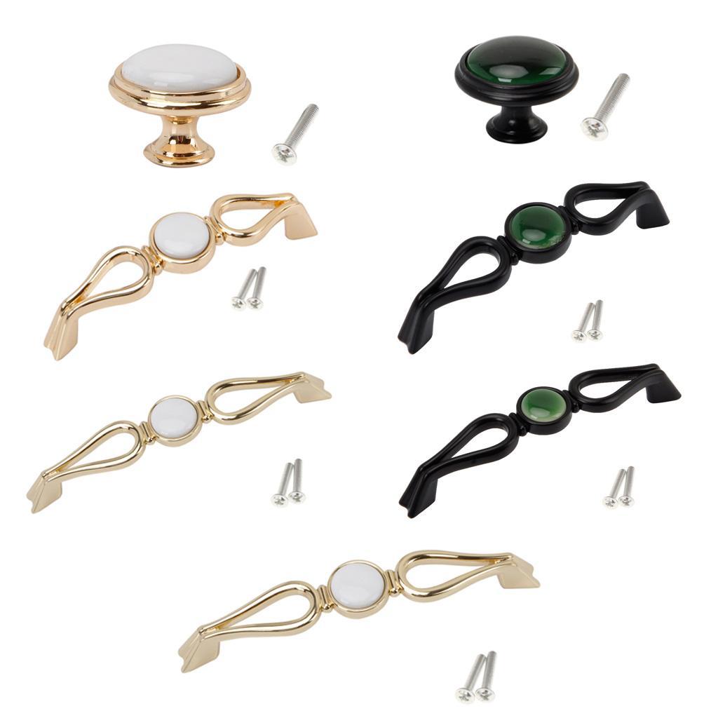 European Cabinet Drawer Door Handle Furniture Hardware Pull Knobs