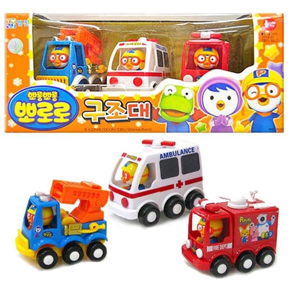 PORORO RESCUE TEAM SET