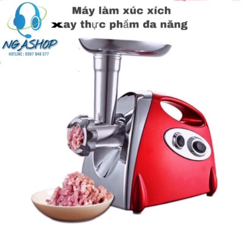 MÁY LÀM XÚC XÍCH XAY THỰC PHẨM ĐA NĂNG