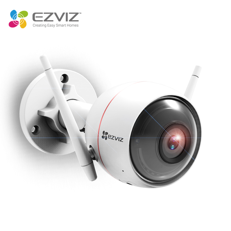 Combo Camera Wi-fi Trong Nhà EZVIZ C3W 2MP Không Màu Kèm Thẻ Nhớ Kioxia 32GB/64GB - Hàng Chính Hãng