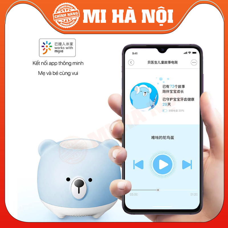 Bàn chải đánh răng điện trẻ em Xiaomi Dr.Bei K5 - Hàng chính hãng