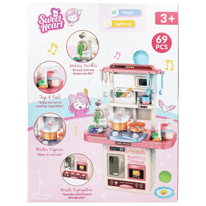 Đồ Chơi Bộ Nhà Bếp Khổng Lồ - Sweet Heart SH0120 (69 Chi Tiết)