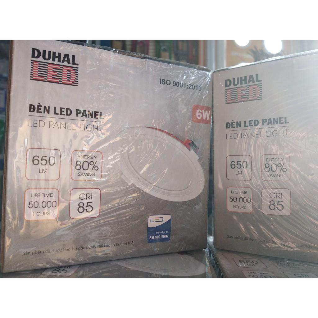 Đèn LED âm trần siêu mỏng Duhal 6W (KDPT246