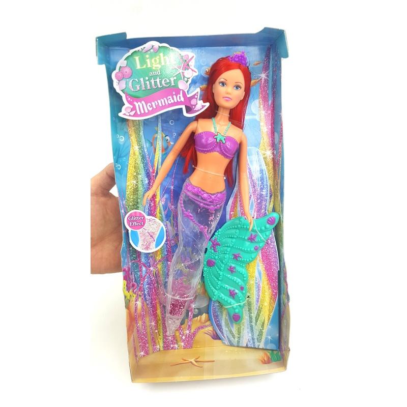 Búp Bê Nàng Tiên Cá- Steffi Love Light & Glitter Mermaid