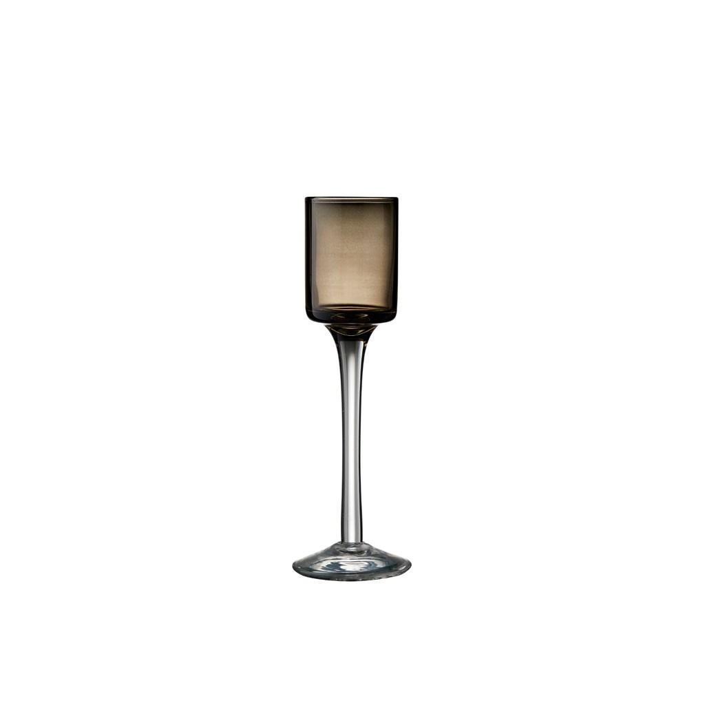 Bộ 6 ly uống shot, nhiều màu. Nhãn Lyngby Glas Đan Mạch