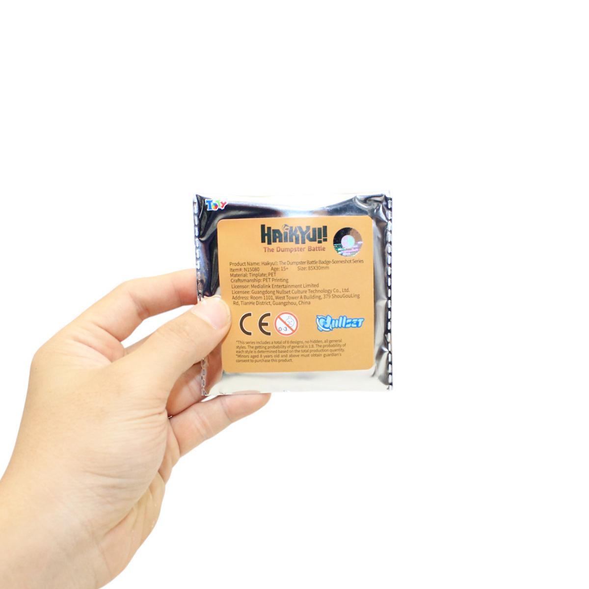 Huy Hiệu Trang Trí Haikyuu - Sceneshot - Nullset - ToTy NK04 (Mẫu Sản Phẩm Bên Trong Là Ngẫu Nhiên)