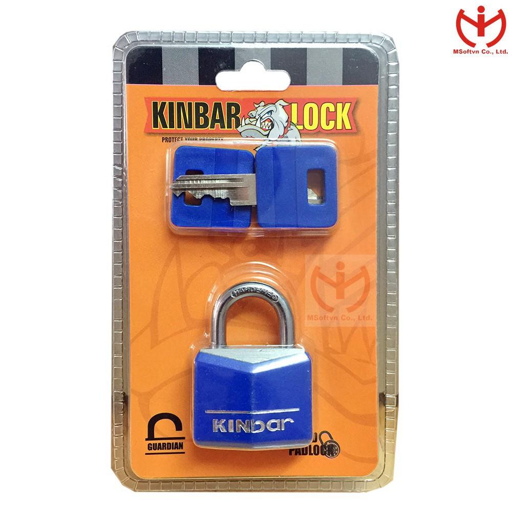 Ổ khóa vali Kinbar thân nhôm rộng 30mm - khóa hành lý - MSOFT