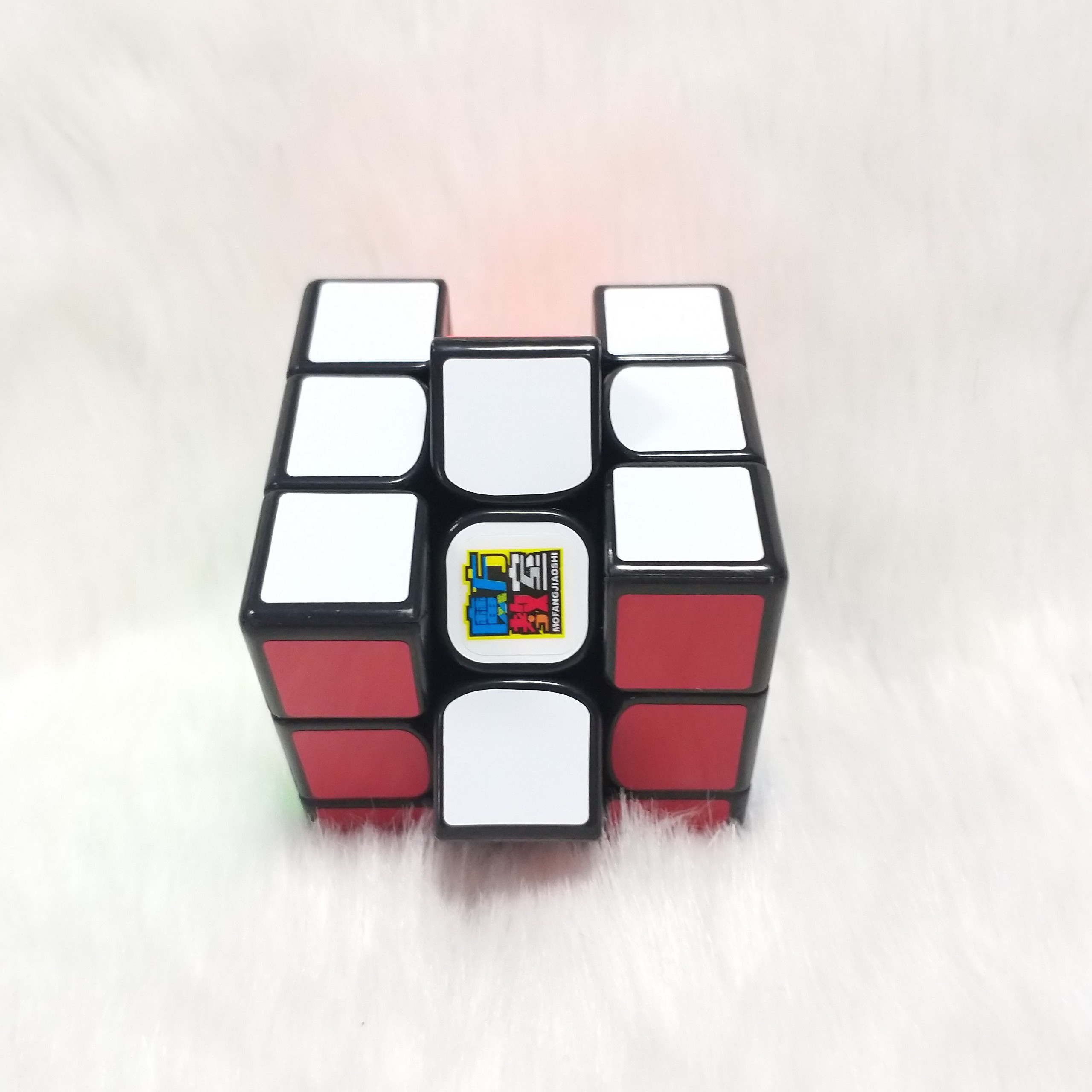 Rubik 3x3 Mofangjiaoshi MF3RS3 M Black (Có nam châm) hiệu Mofangjiaoshi