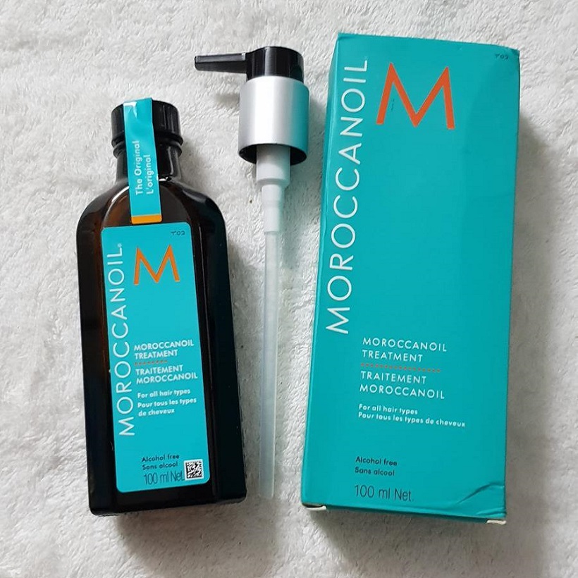 Tinh dầu Moroccanoil dưỡng bóng mượt phục hồi tóc hư tổn 100ml - Hàng chính hãng