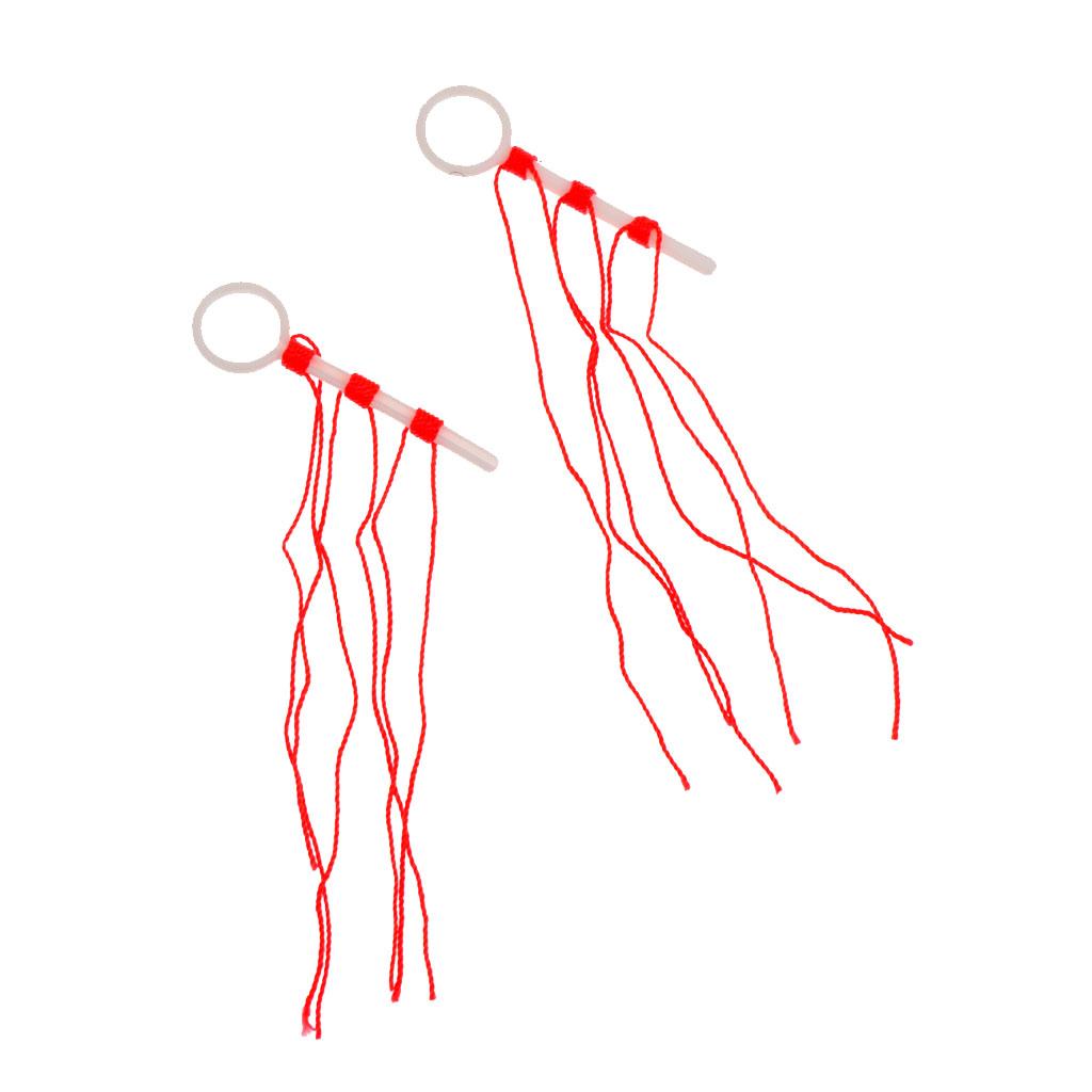 Bobber / Looper Stop Knots Red Cord String Rope Fishing Floast Accessories