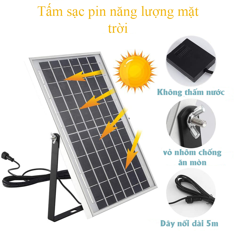 Đèn năng lượng mặt trời Max Tech 180W -  60W - 80W - 100W - 45W, Hoàn toàn không sử dụng điện, có điều khiển từ xa  - D1147