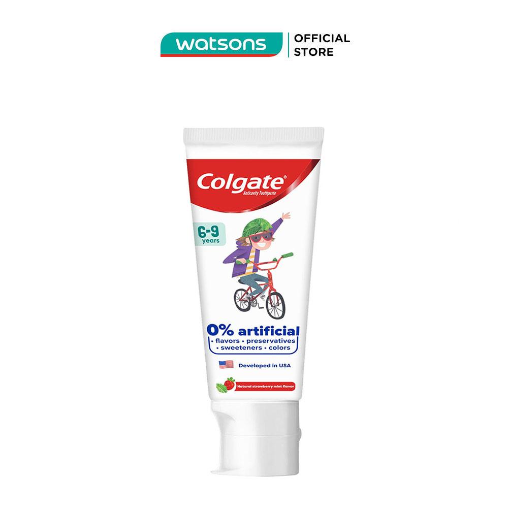 Kem Đánh Răng Colgate Ngừa Sâu Răng Dành Cho Trẻ Em 6-9 Tuổi Hương Dâu Bạc Hà 80g