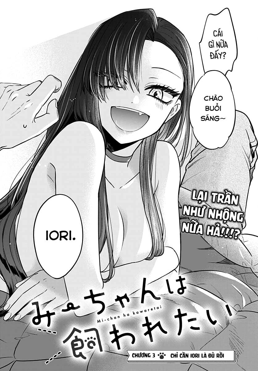 mi-chan muốn được nhận nuôi! chapter 3 3
