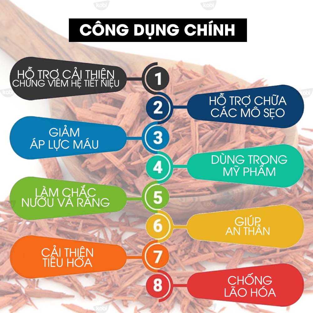 Tinh dầu Gỗ Đàn Hương Kobi Sandalwood essential oil giúp ngủ sâu giấc, hỗ trợ thiền định hiệu quả - 5ml