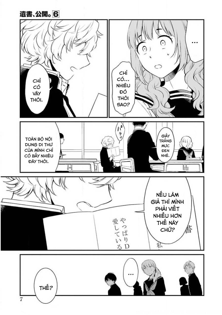 di thư trên bàn chapter 27 9