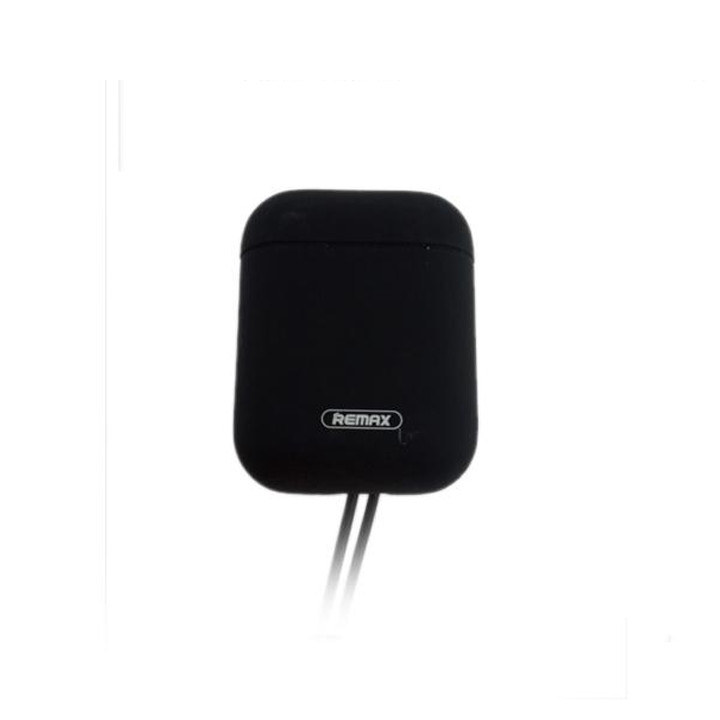 Case silicon Remax RC-A6 cho tai nghe Airplus , Airpod kèm cáp sạc - Hàng nhập khẩu