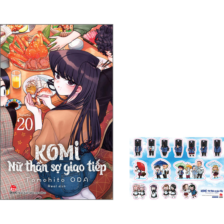 Komi - Nữ Thần Sợ Giao Tiếp Tập 20 [Tặng Kèm Bảng Stiker]