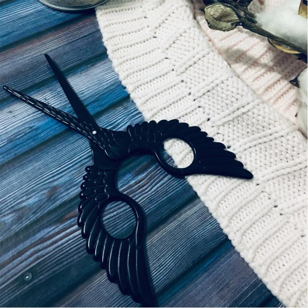 Vintage Style Stainless  Tailor Scissors for Sewing Craft Black