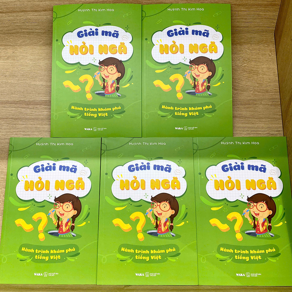 Sách - Giải mã hỏi ngã - hành trình khám phá tiếng Việt