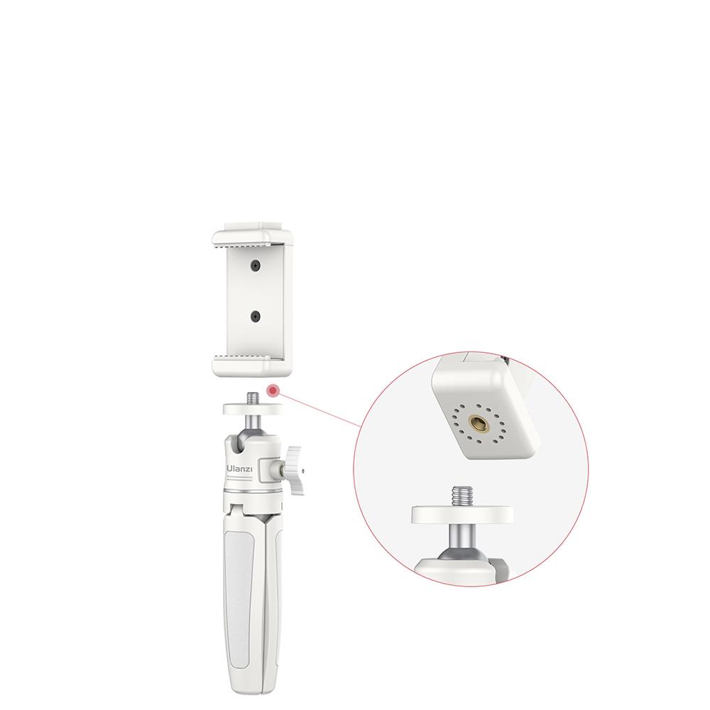 Ulanzi MT-08 Chân máy ảnh DSLR dành cho điện thoại thông minh mini cho Sony ZV1 Chân đế gắn giày lạnh Canon M50 cho đèn LED Micrô Vlog Bộ chân máy Màu sắc: Cam