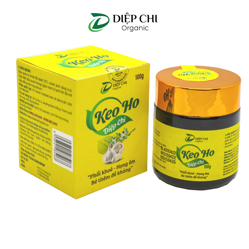 Combo Keo Ho Diệp Chi _ Dầu tỏi Diệp Chi Gold - Tặng kèm vòng dâu cho bé và nước hoa LACO cho mẹ - Nuôi con không kháng sinh