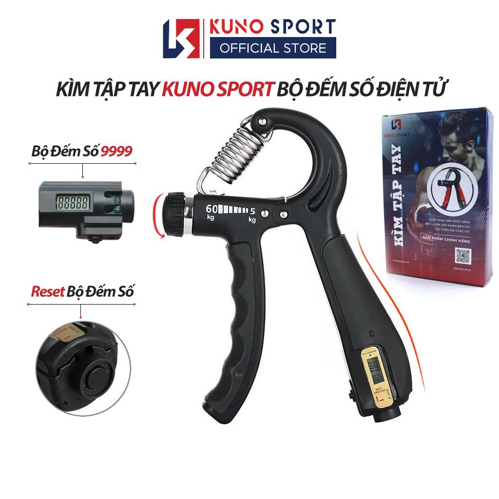 Kìm Bóp Tay KUNOSPORT Kìm Tập Cơ Tay Chữ R Dụng Cụ Tập Gym Kìm Bóp Tập Lực TayTại Nhà Chỉnh lực 5 - 60kg