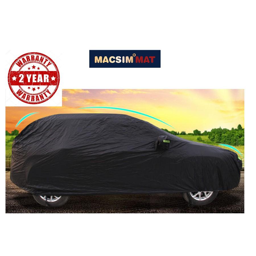 Bạt phủ cao cấp ô tô Mazda CX5 nhãn hiệu Macsim sử dụng trong nhà và ngoài trời chất liệu Polyester - màu đen và màu ghi