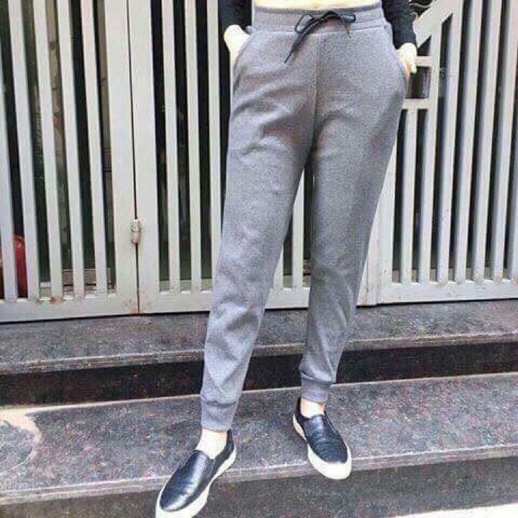Quần Jogger len gân bassic