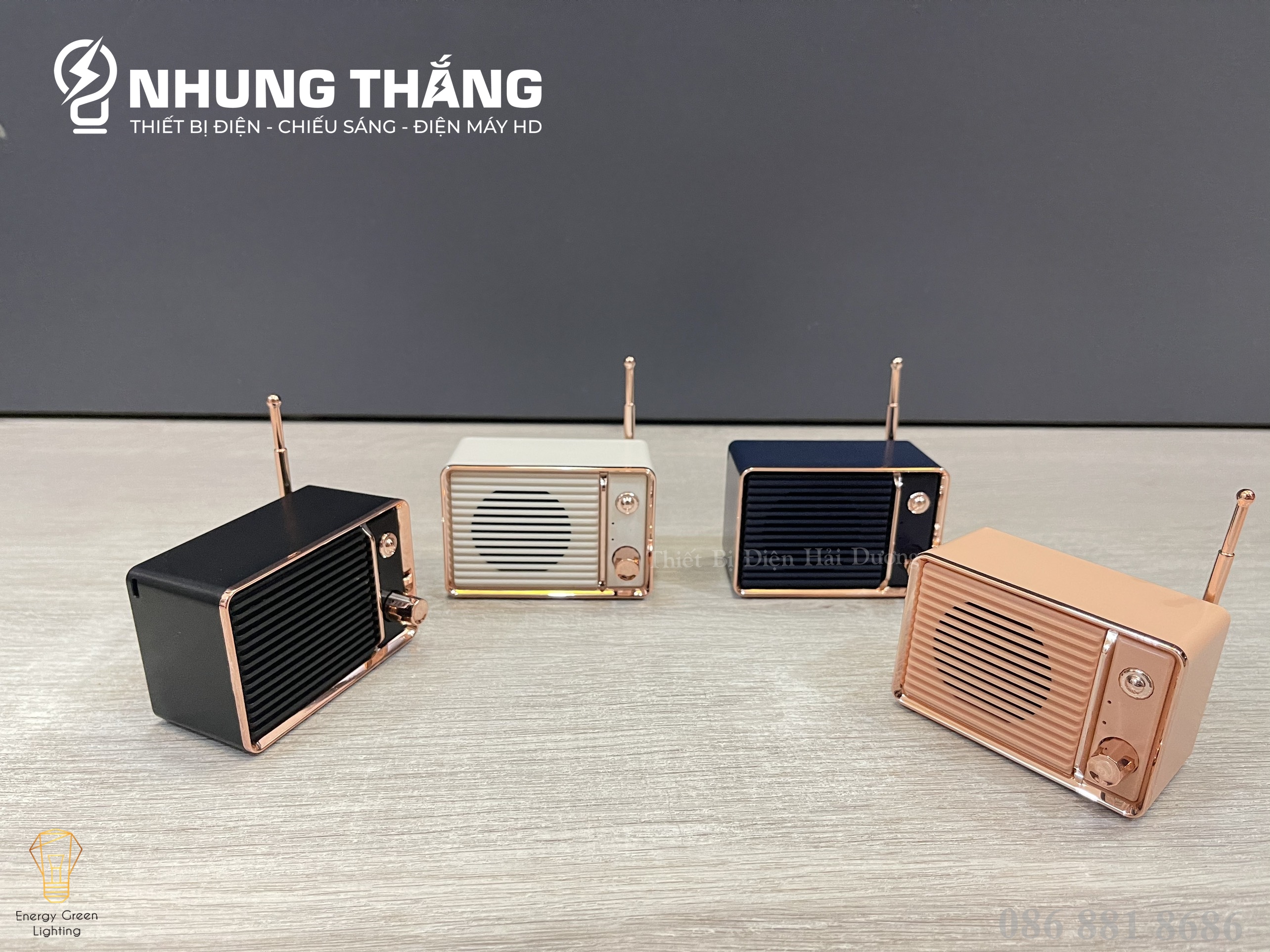 Loa Blutooth Mini DW01 - Phong Cách Retro - 4 Màu Thanh Lịch - Công Nghệ Bluetooth 5.0 Kết Nối Nhanh - Âm Thanh Cực Đỉnh