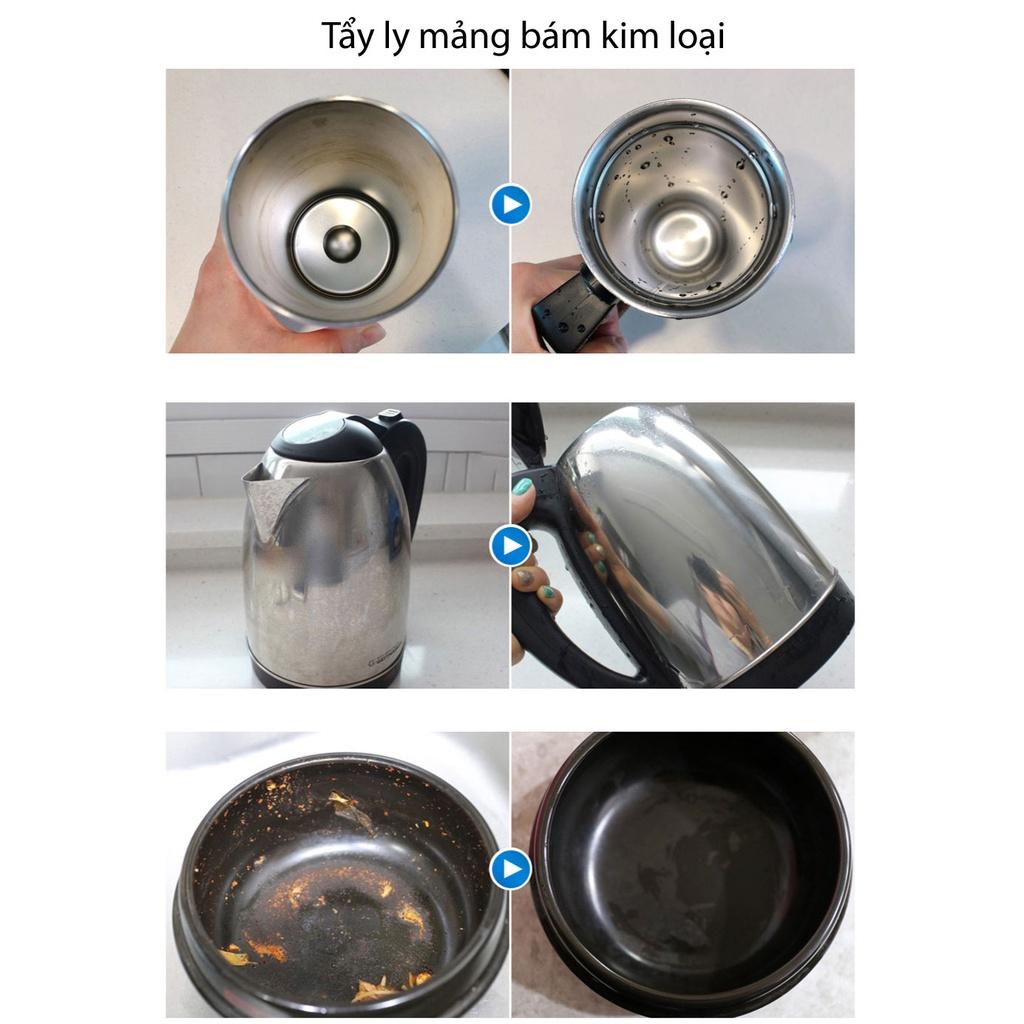 Bột tẩy đa năng vệ sinh lòng máy giặc thông cầu cống tẩy sáng nữ trang Astonish từ Anh C9630 350g