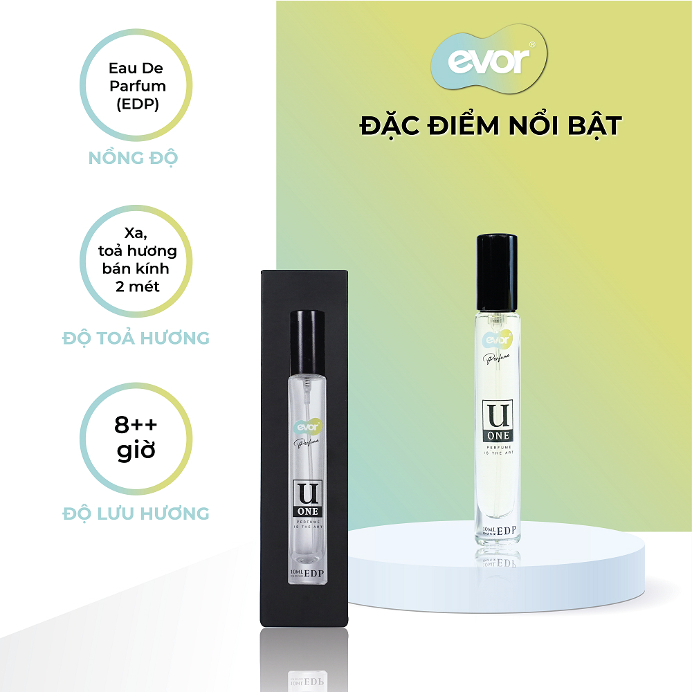 SANG TRỌNG BÍ ẨN - Nước hoa Unisex U-ONE NOIR WHISPER 10ml | EVOR