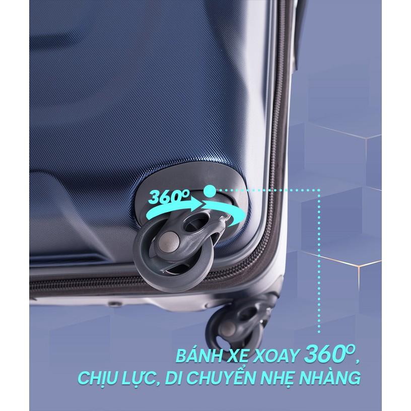 Vali du lịch size S (20 inch), Ricardo Tioga 2.0 thế hệ mới, thương hiệu Mỹ, bảo hành 5 năm quốc tế, Màu Titanium