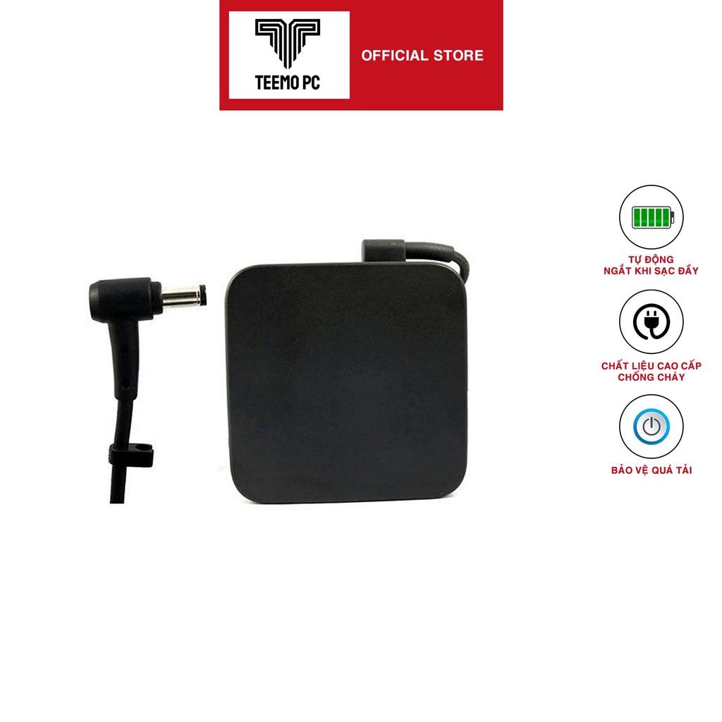 Adapter Sạc Tương Thích Cho Laptop Asus 19V 3.42A Cục Vuông Đầu Lớn 5.5Mm - Hàng Nhập Khẩu New Seal TEEMO PC TEAC230