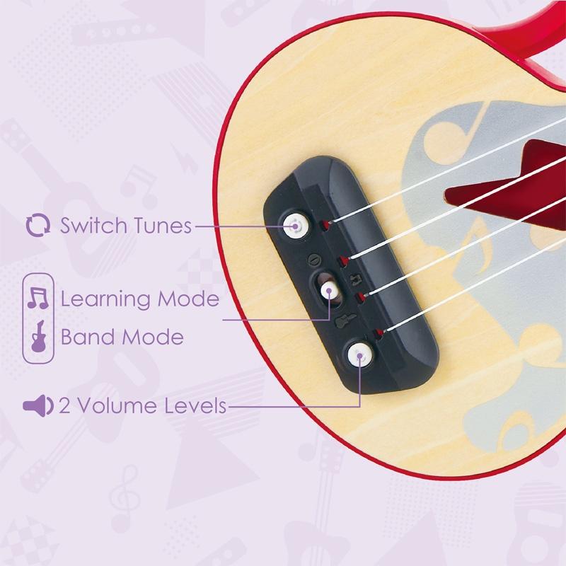 Đồ Chơi gỗ Hape Đàn Ukulele E0624