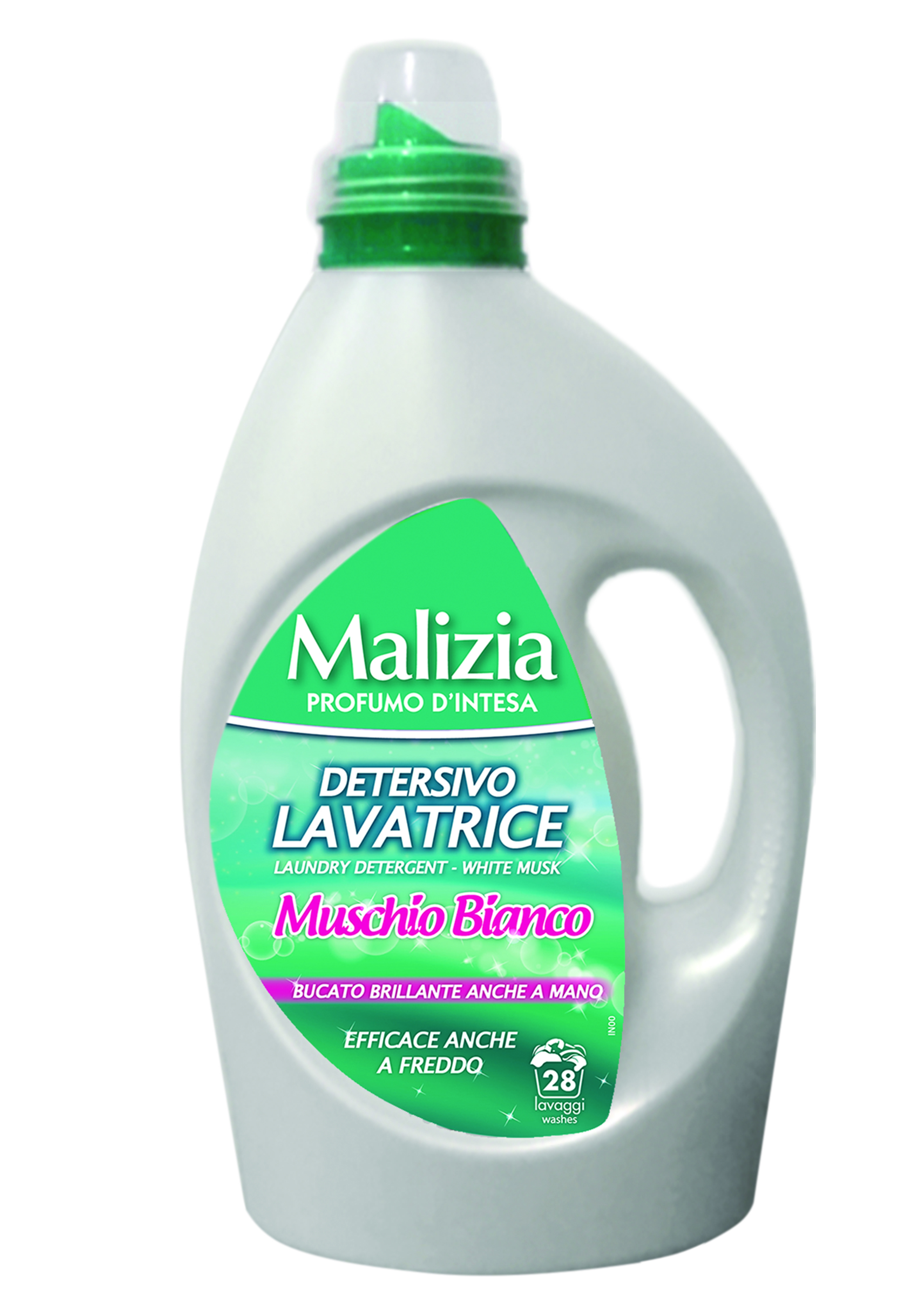 Nước giặt Malizia xạ hương trắng 1820 ml/ Nhập khẩu Italy