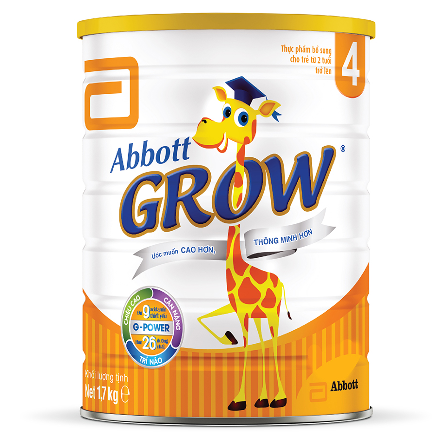 Sữa Bột Abbott Grow 4 1.7Kg