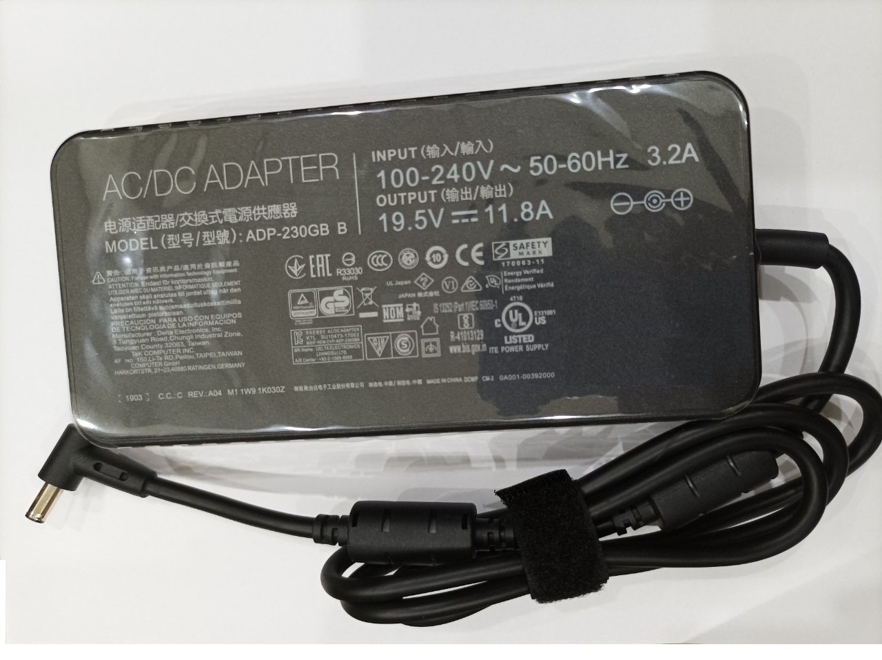 Sạc dành cho Laptop Gaming ASUS ROG Zephyrus S15 GX502LWS