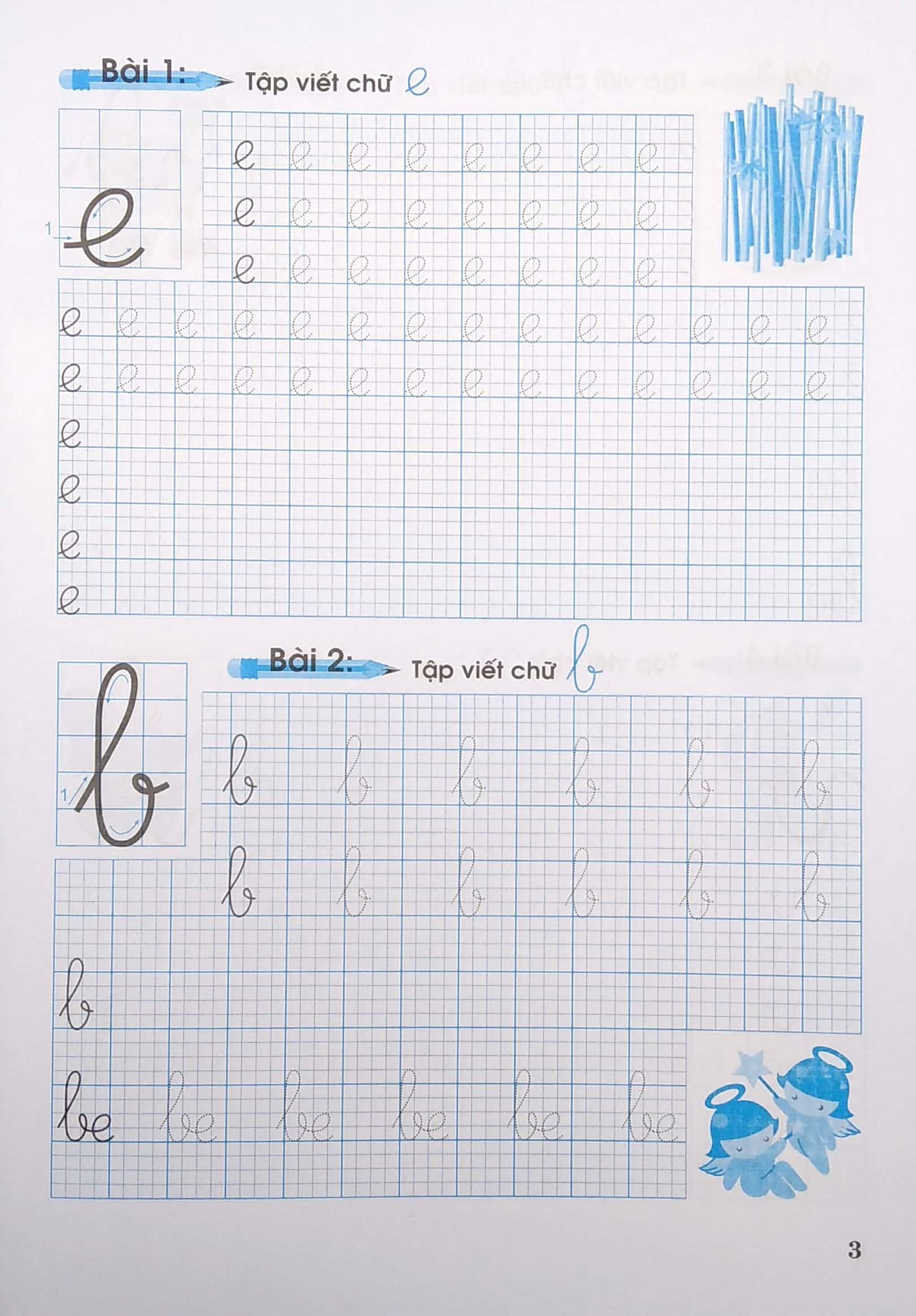 Luyện Viết Chữ Đẹp Lớp 1 - Tập 1